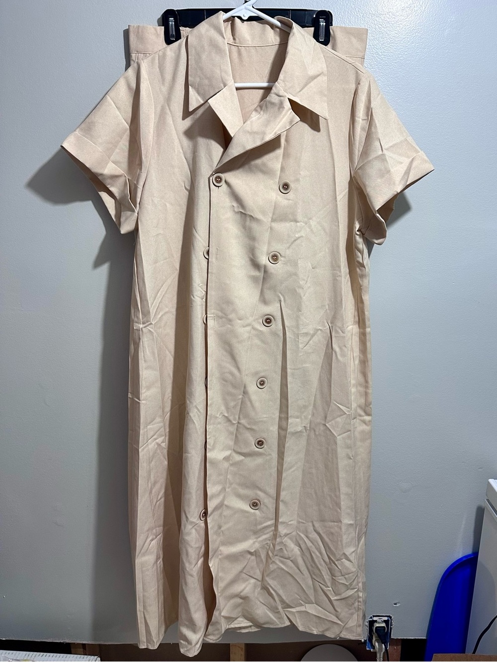 Women’s Wide-Leg Outfit in Beige Size XL (1335)